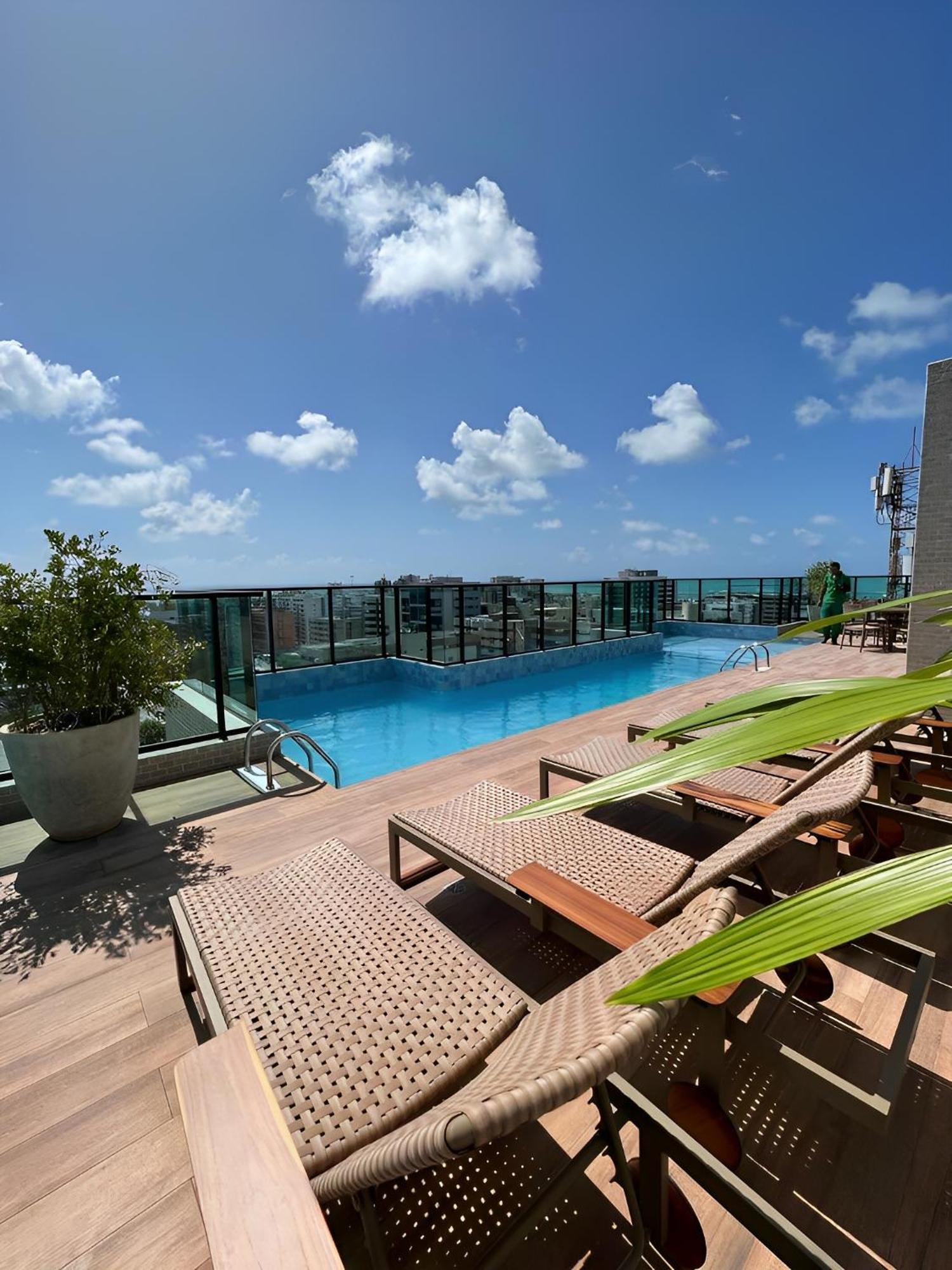 Novissimo, 500m Praia, Garagem, Vista - Luzes Do Arrebol Apartamento